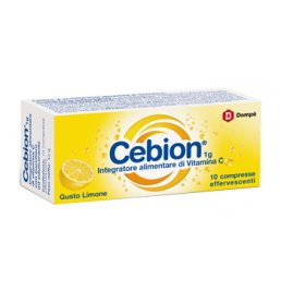 CEBION EFF VIT C LIMONE 10CPR