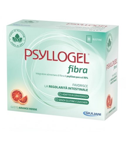 PSYLLOGEL FIBRA ARANCE ROSSE 20 BUSTINE