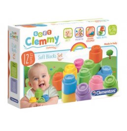 CLEMMY 12 SOFT BLOCKS SET