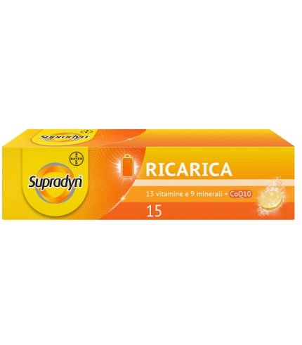 SUPRADYN RICARICA 15 COMPRESSE EFFERVESCENTI