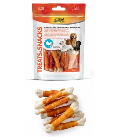 CHICKEN & BONES 80G