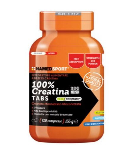 100% CREATINA 120CPR