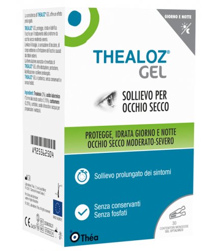 THEALOZ GEL OFTALMICO 30 FLACONCINI MONODOSE 0,4 G