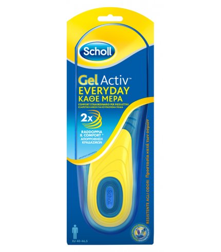 SCHOLL GEL ACTIV EVERYDAY UOMO