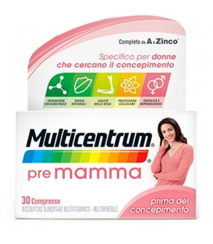 MULTICENTRUM PRE MAMMA 30CPR