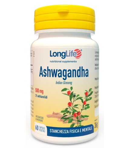 ASHWAGANDHA LONGLIFE 60CPS