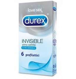 DUREX INVISIBLE 6 PEZZI