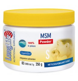 MSM POWDER LONGLIFE 250G