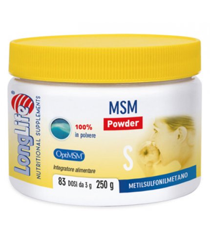 MSM POWDER LONGLIFE 250G