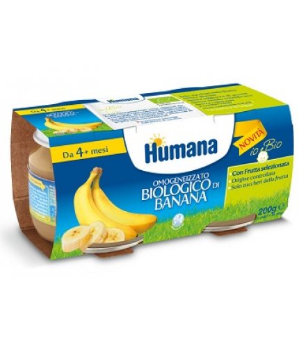 HUMANA OMOG BANANA BIO 2X100G