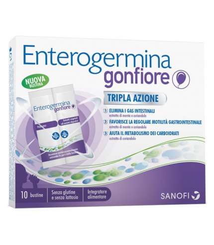 ENTEROGERMINA GONFIORE 10 BUSTINE BIPARTITE