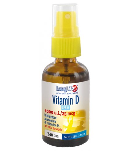 LONGLIFE VITAMIN D 1000UI SPR