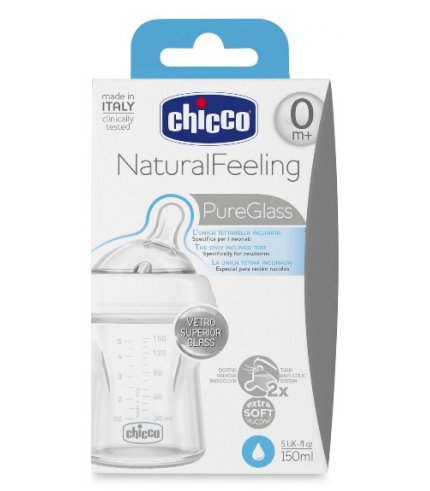 CH BIB NAT-FEEL VTR 0M+ 150ML