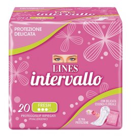 PROTEGGISLIP LINES INTERVALLO FRESH RIPIEGATO 20 PEZZI