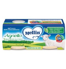 MELLIN OMOG AGNELLO 2X80G