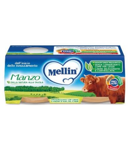 MELLIN OMOG MANZO 2X120G