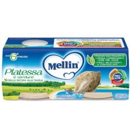 MELLIN OMOG PLATESSA 2X80G