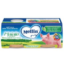 MELLIN OMOG MAIALE 2X80G