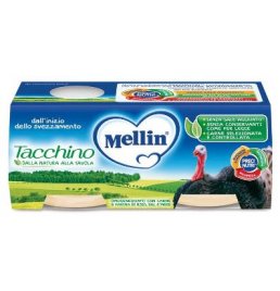 MELLIN OMOG TACCHINO 2X120G