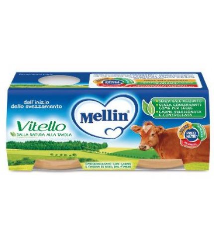 MELLIN OMOG VITELLO 2X120G