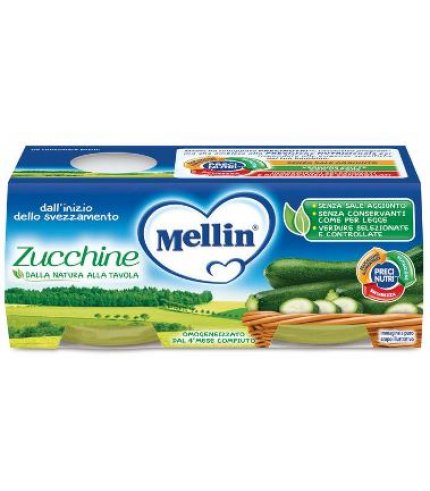 MELLIN OMOG ZUCCHINE 2X80G