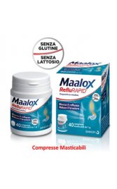 MAALOX REFLURAPID 40 COMPRESSE MASTICABILI