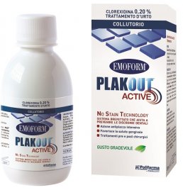 EMOFORM PLAK OUT ACTIVE CLOREXIDINA 0,20% COLLUTORIO 200 ML