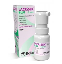 LACRISEK PLUS SPRAY SENZA CONSERVANTI SOLUZIONE OFTALMICA 8ML