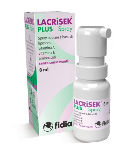 LACRISEK PLUS SPRAY SENZA CONSERVANTI SOLUZIONE OFTALMICA 8ML