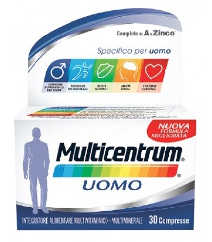 MULTICENTRUM UOMO 30CPR