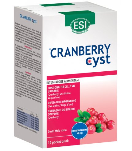 ESI CRANBERRY CYST 16POCK DRIN