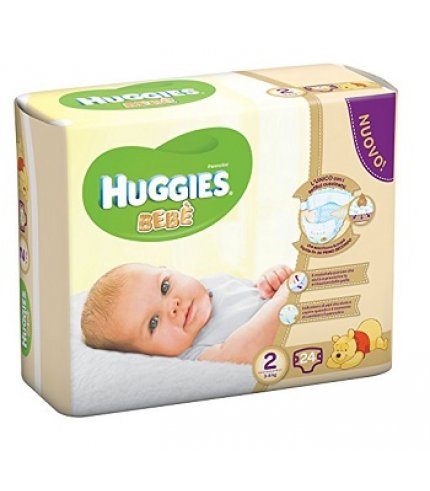 HUGGIES EXTRA CARE BB BA2 24PZ