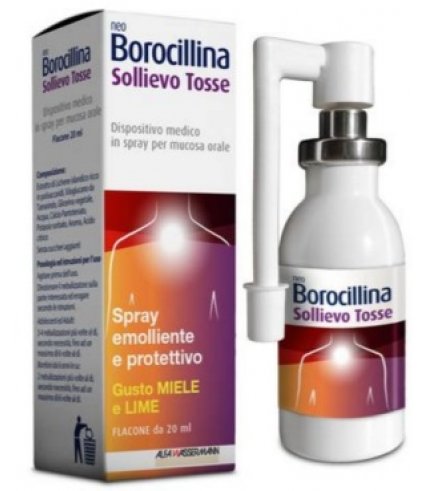 NEOBOROCILLINA SOLLIEVO TOSSE SPRAY 20 ML