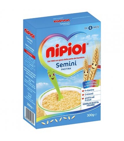 NIPIOL PASTINA SEMINI 300G