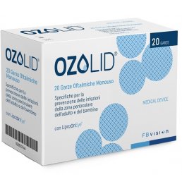 GARZA OZOLID OFTALMICA TNT CON OLIO OZONIZZATO IN FOSFOLIPIDI LIPOZONEYE 20 PEZZI