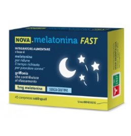 NOVA MELATONINA FAST 45 COMPRESSE 1MG DI MELATONINA