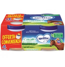 MELLIN OMOG CAVALLO 4X80G