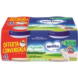 MELLIN OMOG AGNELLO 4X80G