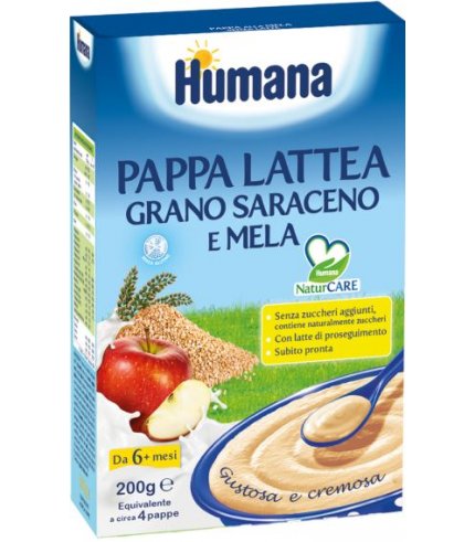 HUMANA PAPPA SARACENO MELA200G