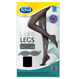 SCHOLL LIGHTLEGS20 DEN XL NERO