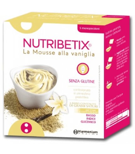 NUTRIBETIX MOUSSE VANIGLIA 5PZ