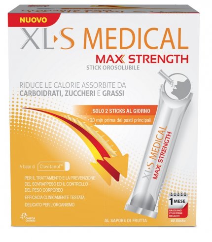 XLS MEDICAL MAX STRENGTH 60STI