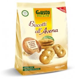 GIUSTO S/G BISC AVENA 250G