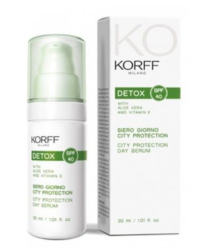 KORFF DETOX SIERO GIORNO CITY PROT SPF 40 30 ML