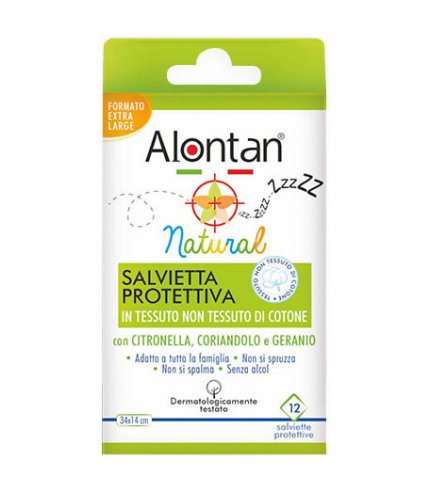 ALONTAN NATURAL SALVIETTA MONOUSO 12 PEZZI