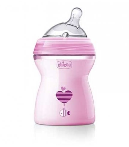 CH BIB NAT-FEEL 2M+ GIRL 250ML