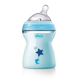 CH BIB NAT-FEEL 2M+ BOY 250ML