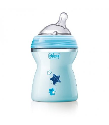 CH BIB NAT-FEEL 2M+ BOY 250ML