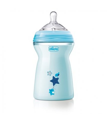 CH BIB NAT-FEEL 6M+ BOY 330ML