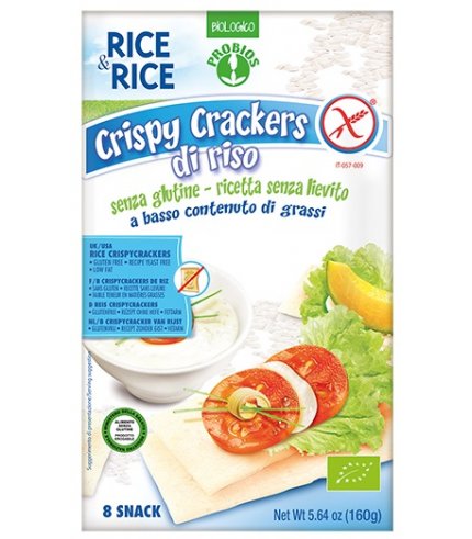 R&R CRISPY CRACKERS RISO 160G